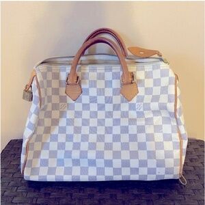 Louis Vuitton Damier Azur Speedy 30 ‼️NO OFFERS LESS THEN 285‼️
